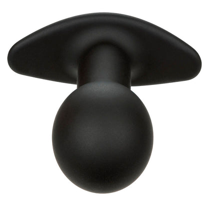 CALEXOTICS - PLUG ANAL ROCK BOTTOM 10 VIBRACIONES SILICONA NEGRO