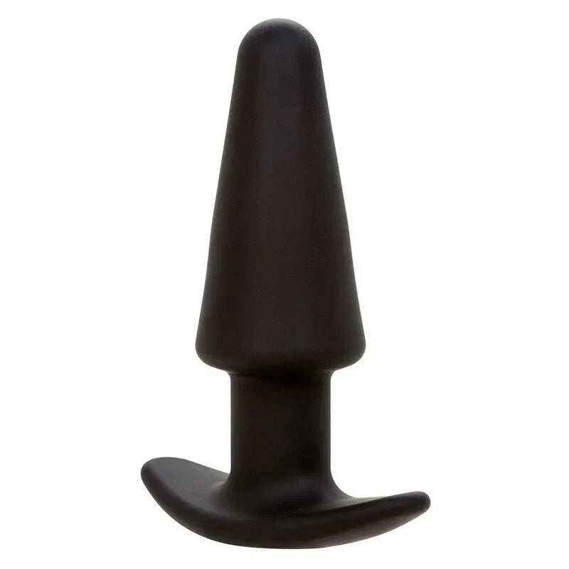 Calexotics – Rock Bottom Tapered Anal Plug 10 Vibrations Silicone Noir