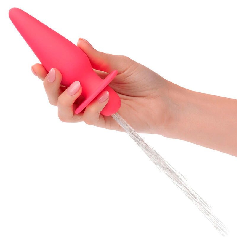 CALEXOTICS - SOUTHERN LIGHTS LIGHT UP ANAL PLUG 10 VIBRATIONS SILICONE ROSE
