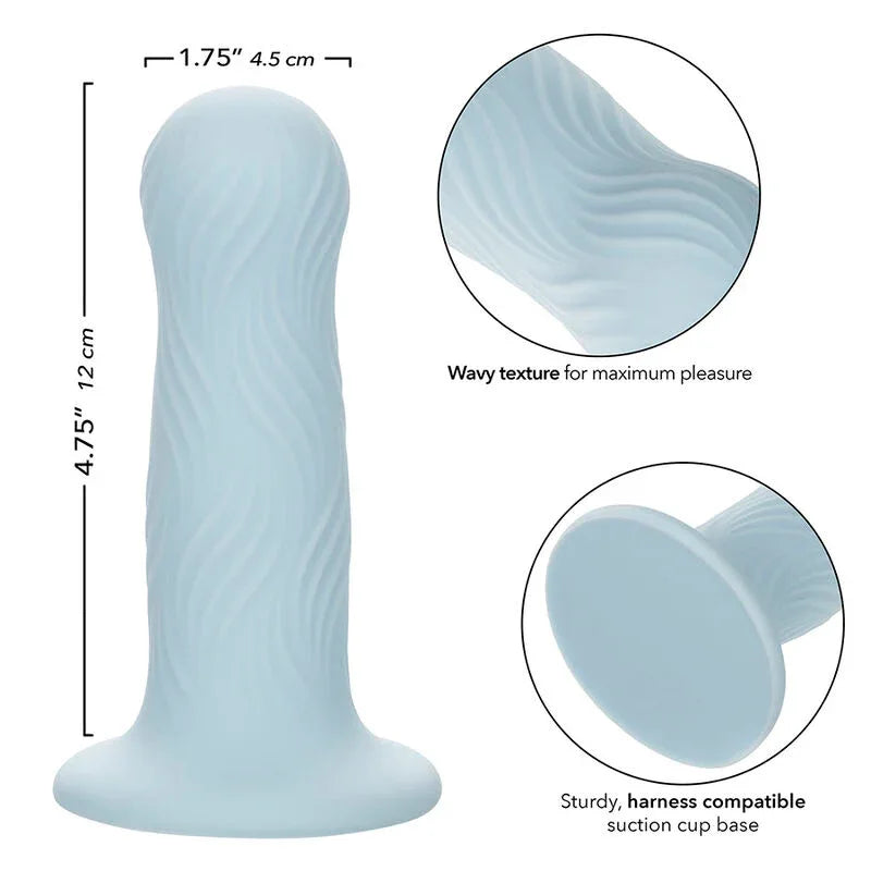 Calexotics – Wave Rider Plug Anal en Mousse Bleu