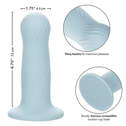 Calexotics – Wave Rider Plug Anal en Mousse Bleu