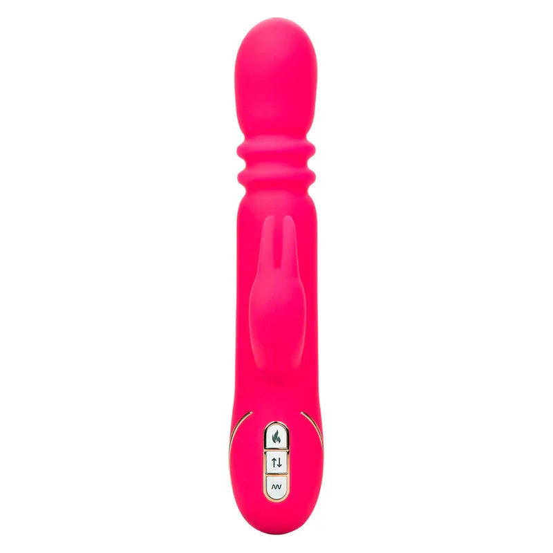 Calexotics – Jack Fantasy Triple Vibrateur Chauffant Lapin Rose