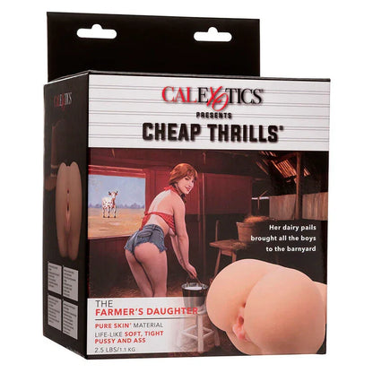 Calexotics – La Fille du Fermier Double Masturbateur Réaliste Chair