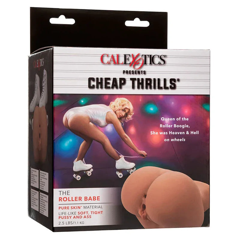 Calexotics – The Roller Babe le Masturbateur Double Réaliste Flesh