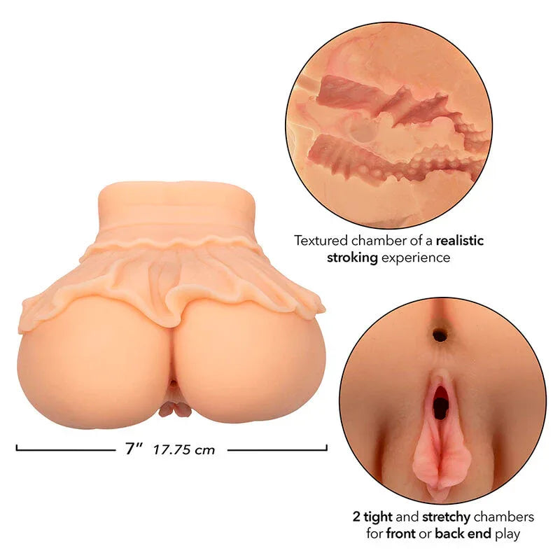 Calexotics – The Peep Show Girl Double Masturbateur Réaliste Chair