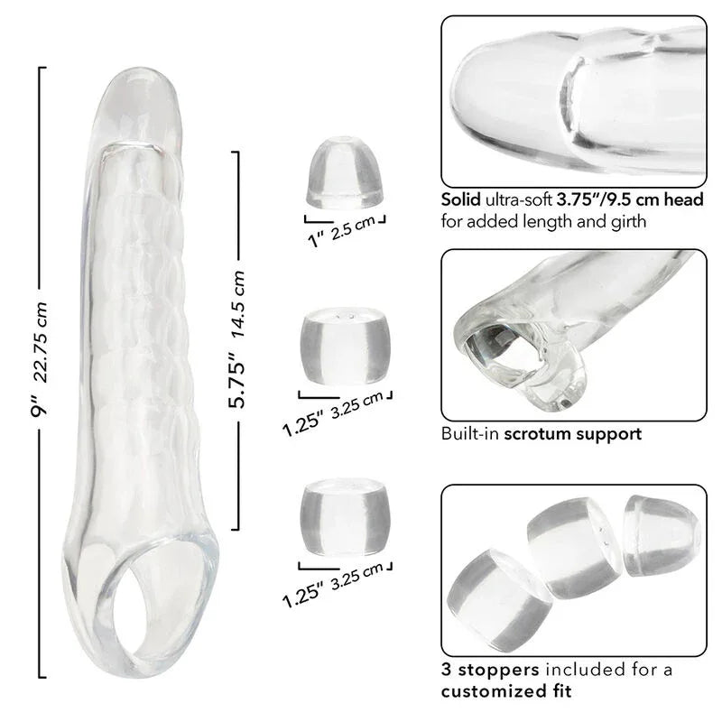 Calexotics – Maxx Extenseur de Pénis Réglable Transparent