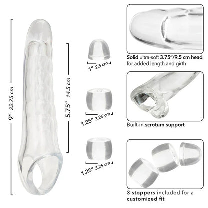 Calexotics – Maxx Extenseur de Pénis Réglable Transparent