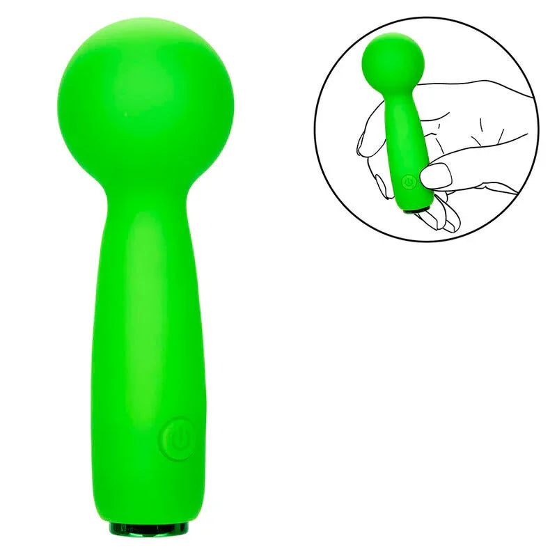 Calexotics – Neon Vibes le Bubbly Vibe Mini Masseur 10 Vibrations Vert