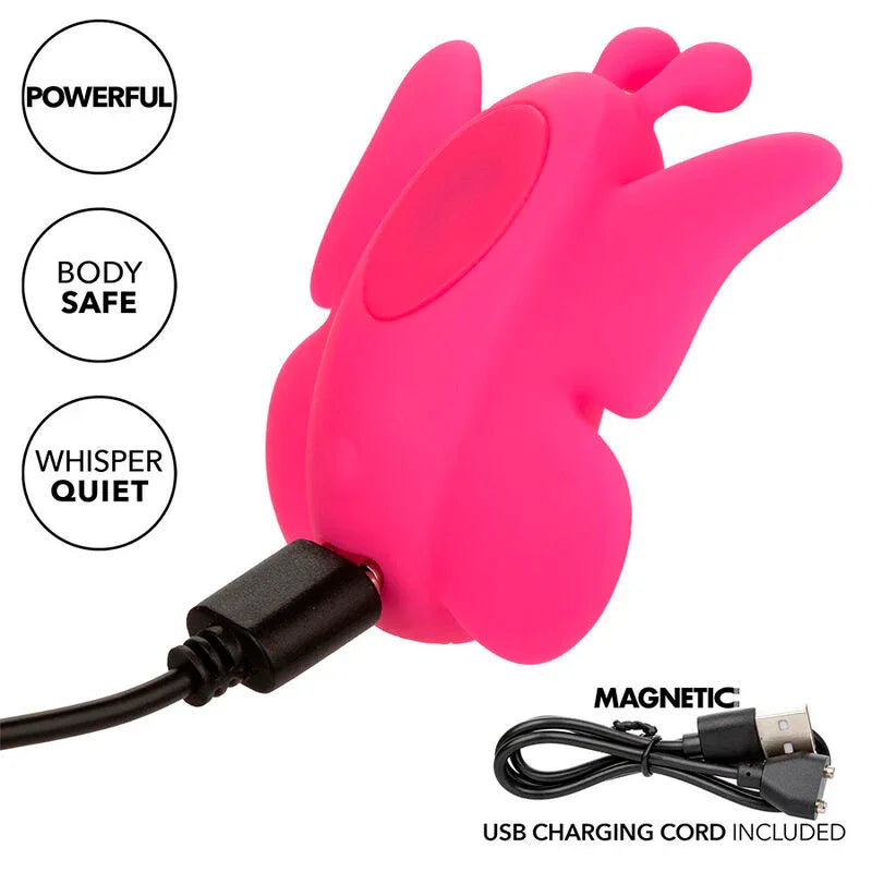 Calexotics – Neon Vibes Flutter Vibe Stimulateur 10 Vibrations Rose