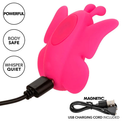 Calexotics – Neon Vibes Flutter Vibe Stimulateur 10 Vibrations Rose