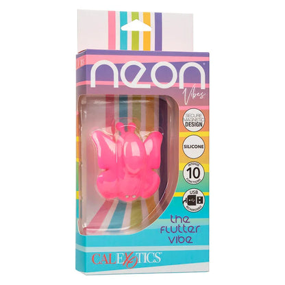 Calexotics – Neon Vibes Flutter Vibe Stimulateur 10 Vibrations Rose