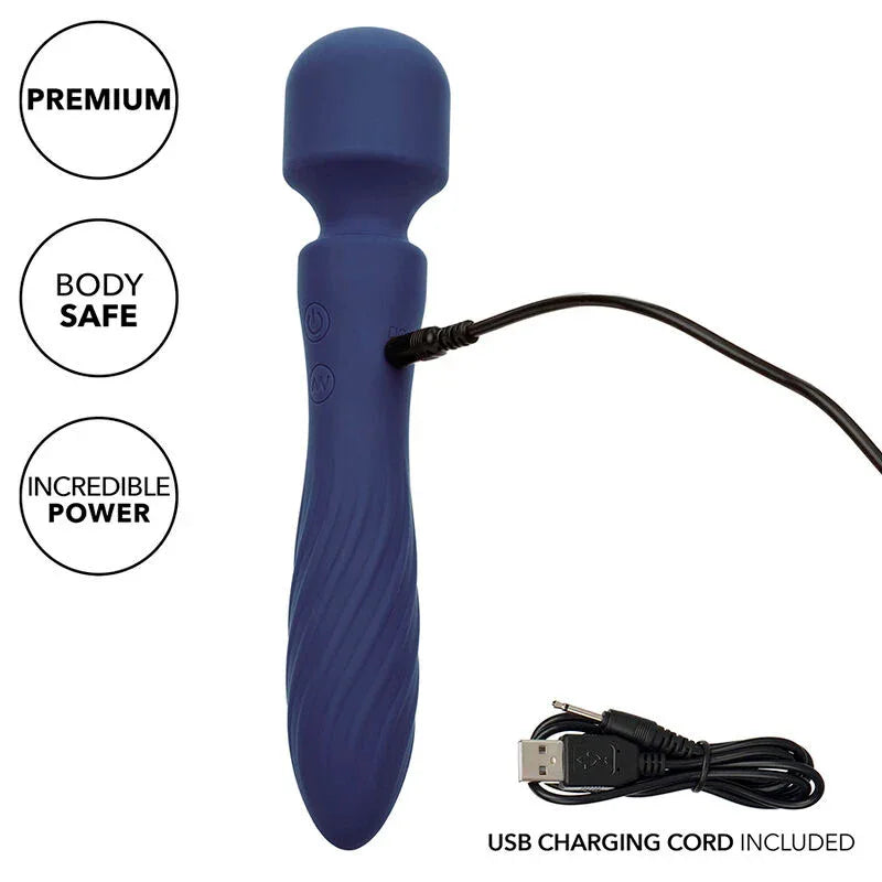 Calexotics – Charisma Mystique Masseur Double Moteurs 12 Fonctions 20,5 cm X 4,5 cm Violet