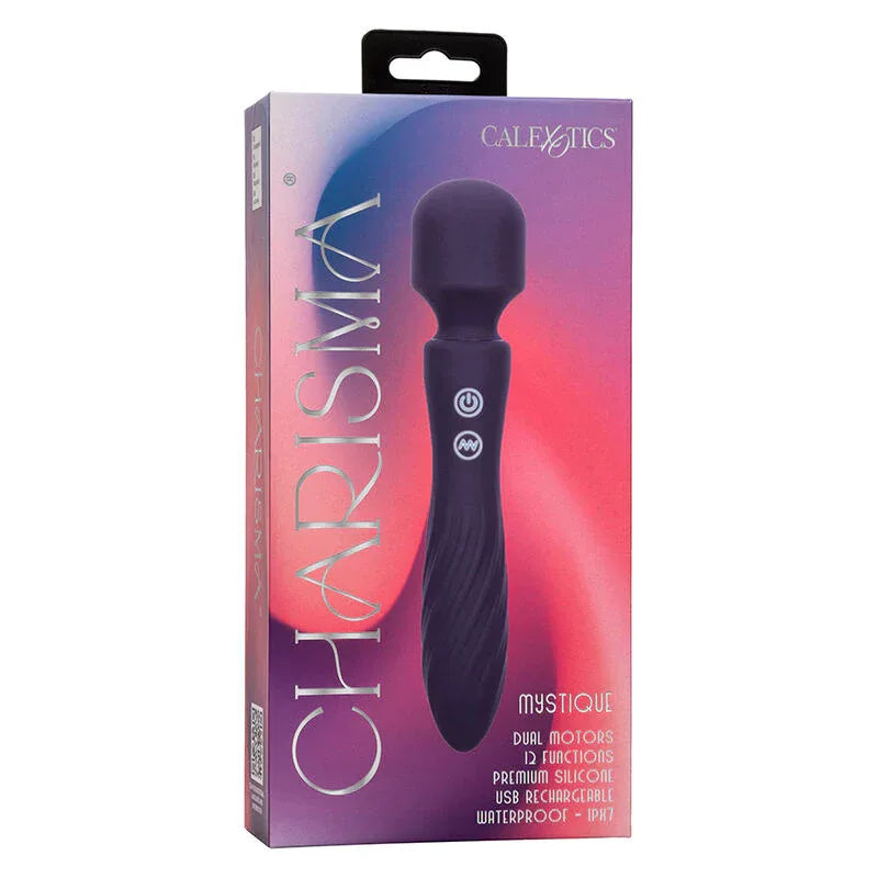 Calexotics – Charisma Mystique Masseur Double Moteurs 12 Fonctions 20,5 cm X 4,5 cm Violet