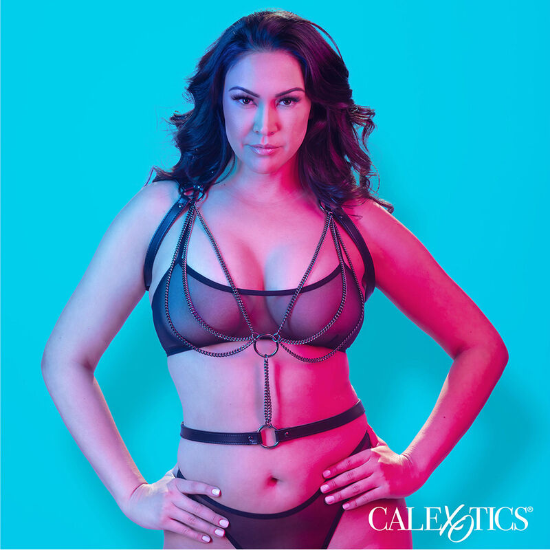 CALEXOTICS - ARNÉS MULTICADENA EUPHORIA PREMIUM TALLA GRANDE