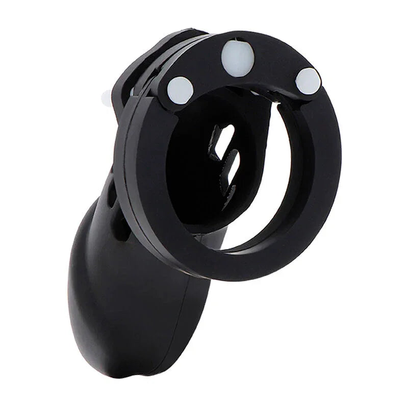 Hidden Desire – Extreme Cage de Chasteté Silicone taille l Noir