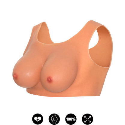 DESEO OCULTO - ALTER EGO TOP VESTIBLE COPA D COLOR CARNE