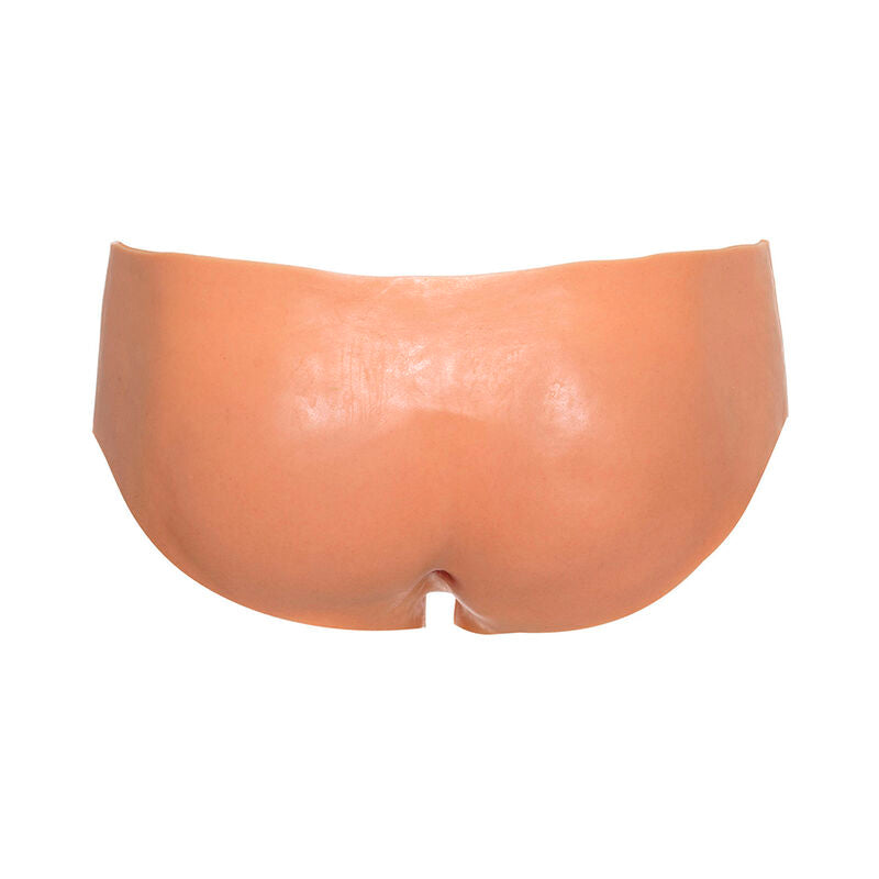 HIDDEN DESIRE - ALTER EGO OPEN VAGINA LOW-RISE BRIEFS FLESH