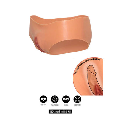Hidden Desire – Alter Ego Vagin Ouvert Slip taille Basse Chair