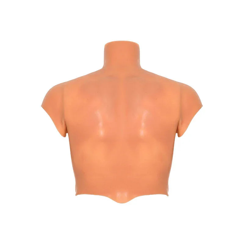 Hidden Desire – Alter Ego Chemise Torse Homme en Silicone avec Chair Abs