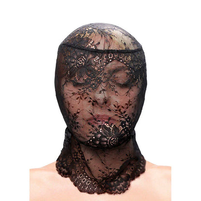 Ns Novelties – Fetish & Fashion Capuche en Dentelle Noire