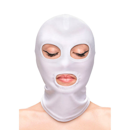 NOVEDADES NS - FETICHE Y MODA CUBIERTA DE NYLON BLANCA PARA OJOS Y BOCA