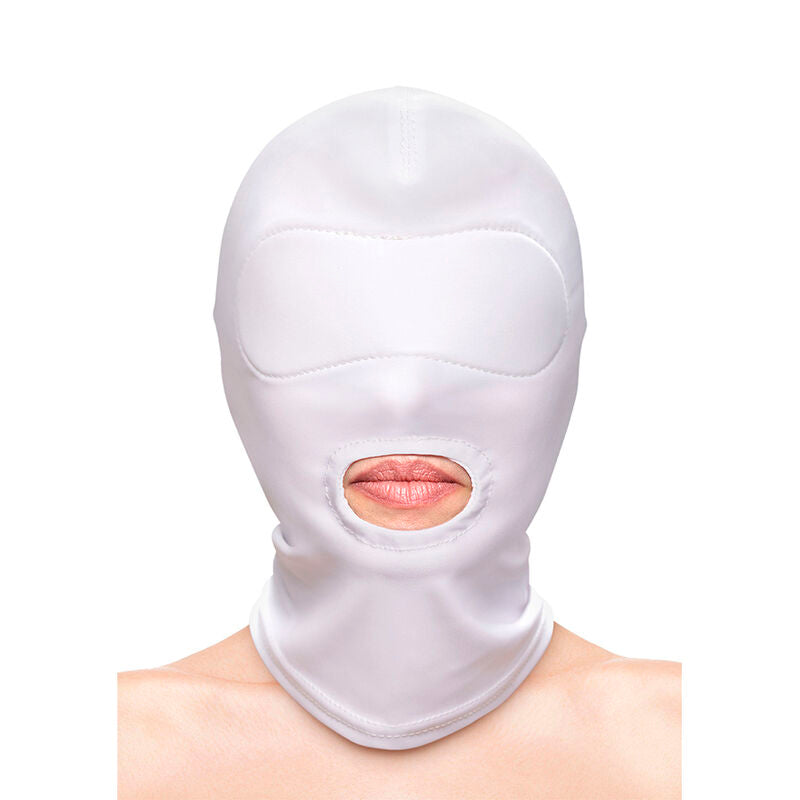 NOVEDADES NS - FETICHE Y MODA CUBIERTA BOCAL DE NYLON BLANCA