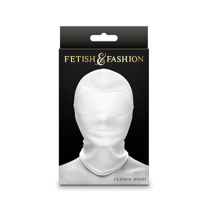 NOVEDADES NS - FETICHE Y MODA CAPUCHA CERRADA DE NYLON BLANCA