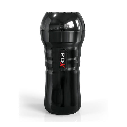 PDX EXTREME - SLIDE &amp; GLIDE TRANSPARENT SELF-LUBRICATING MASTURBATOR