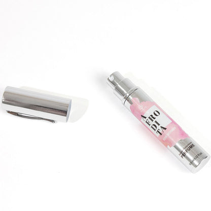 SECRETPLAY - PERFUME AFRODITA CON FEROMONAS PARA MUJER EN VAPORIZADOR TAMAÑO DE VIAJE