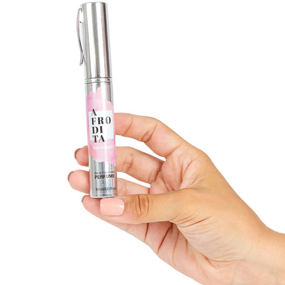 SECRETPLAY - PERFUME AFRODITA CON FEROMONAS PARA MUJER EN VAPORIZADOR TAMAÑO DE VIAJE