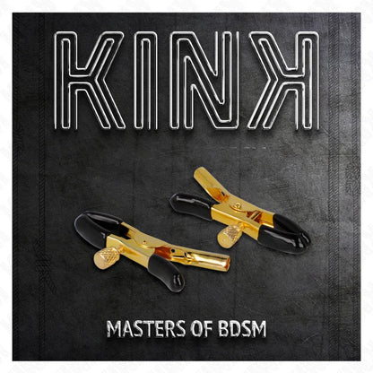 Kink – Pinces à Téléphones Or 6 cm