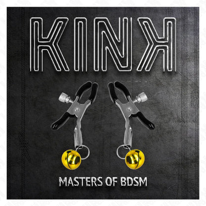 Kink – Pince à Meton Simple Cloche Or 6 cm