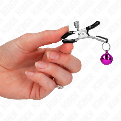 KINK - ABRAZADERA DE METON SIMPLE CAMPANA MORADA 6 CM