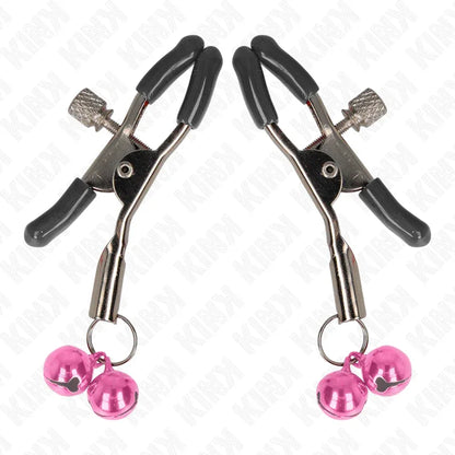 Kink – Pince à Meton Double Cloche Rose 6 cm