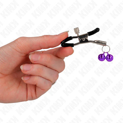 Kink – Pince à Meton Double Cloche Violet 6 cm