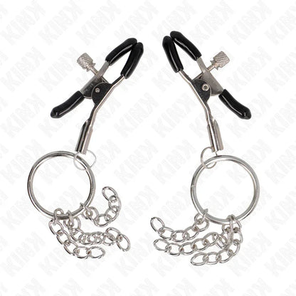 Kink – Pince A Meton O Ring et Petite Chaine Argent 6 cm