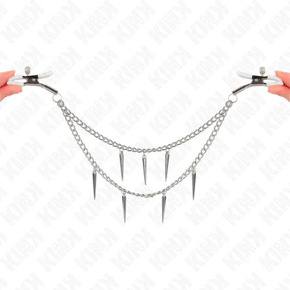 Kink – Pinces à Metelier avec Chaînes à Pointes 30 cm