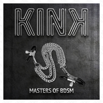 Kink – Pinces à Metelier avec 3 Chaînes Argent 20 / 23 / 28 cm