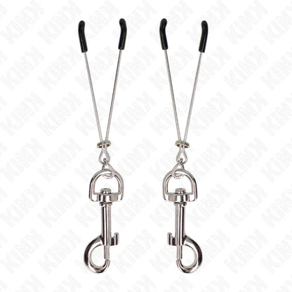 Kink – Pince à Meton Crochet Fin Argent 7 cm