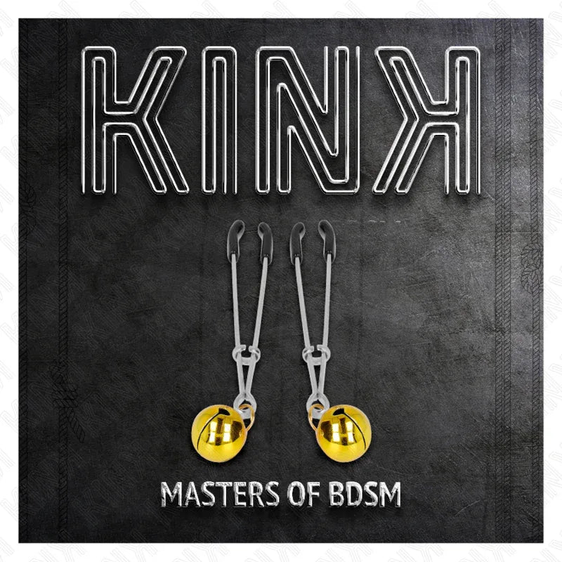 Kink – Pinces à Téléphone Mince Cloche Or 7 cm