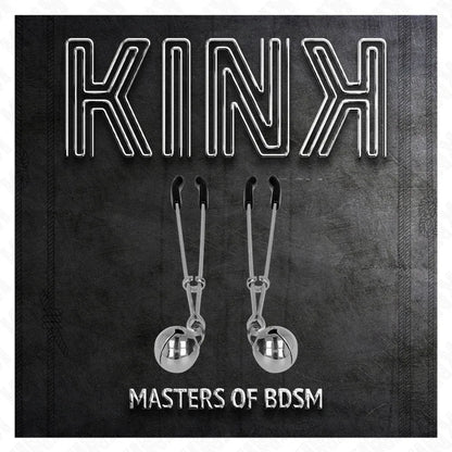 Kink – Pinces à Téléphone Mince Cloche Argent 7 cm