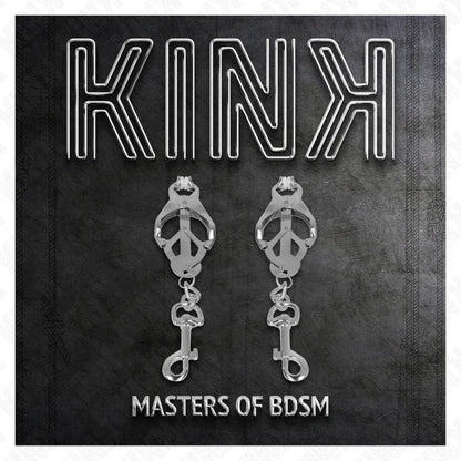 Kink – Pinces à Metelles Trèfle Japonais avec Crochets Argent
