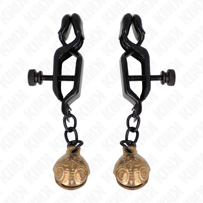 Kink – Pinces à Metelons Style Cloche Noir 7 cm