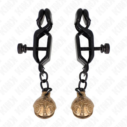 Kink – Pinces à Metelons Style Cloche Noir 7 cm