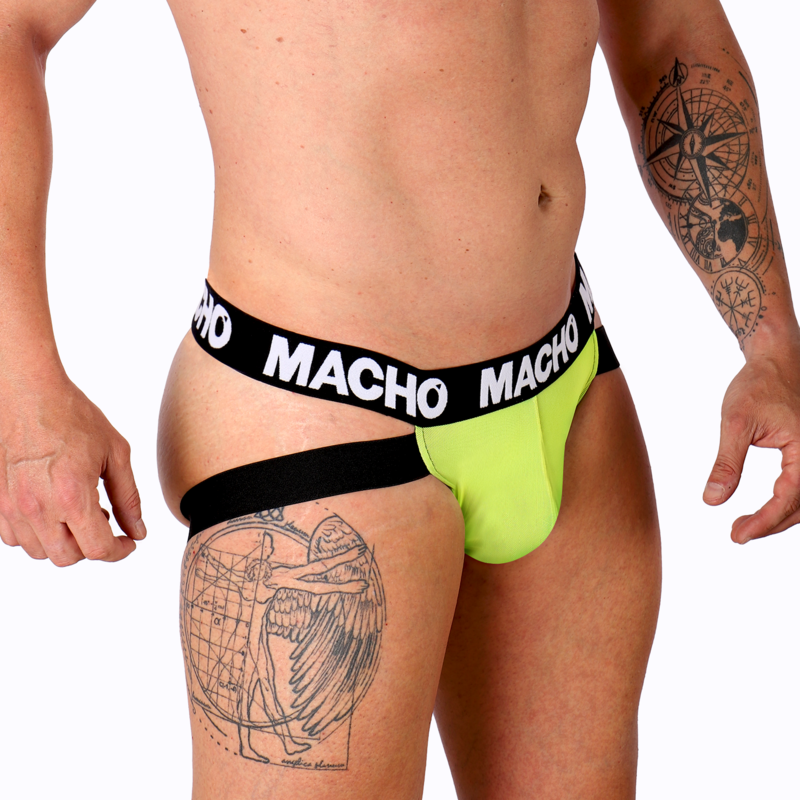 MACHO - MX28FR SUSPENSORIO ROSA FLUOR XL