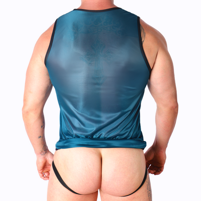 MACHO - GREEN S/M T-SHIRT