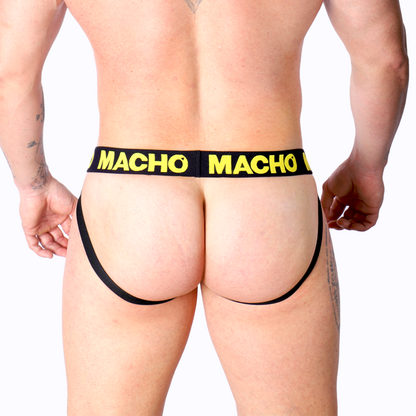 MALE - MX25A JOCK YELLOW LYCRA S