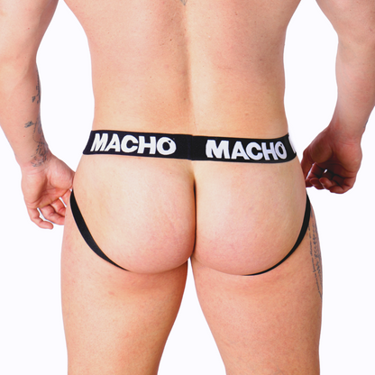 MALE - MX26X1 JOCK GRID WHITE S
