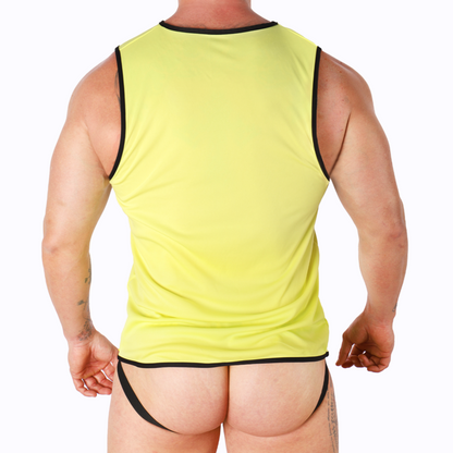 MACHO - CAMISETA AMARILLA L/XL