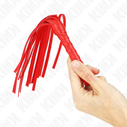 Kink – Mini Fouet Simple Rouge 28 cm